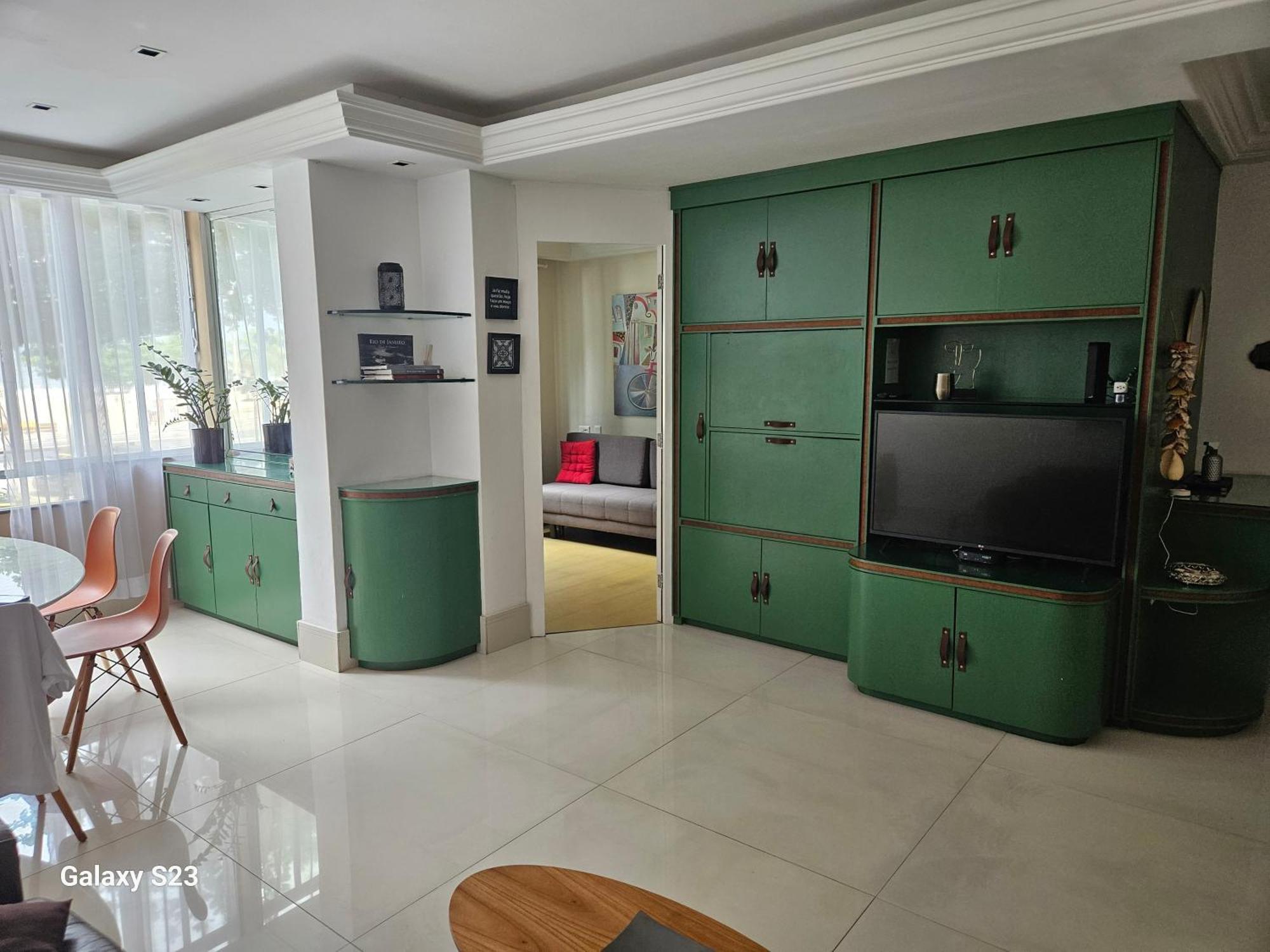Leme De Frente O Mar Na Quadra Gourmet Da Atlantica Apartamento